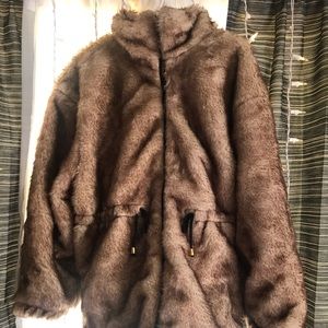 Faux Fur Coat